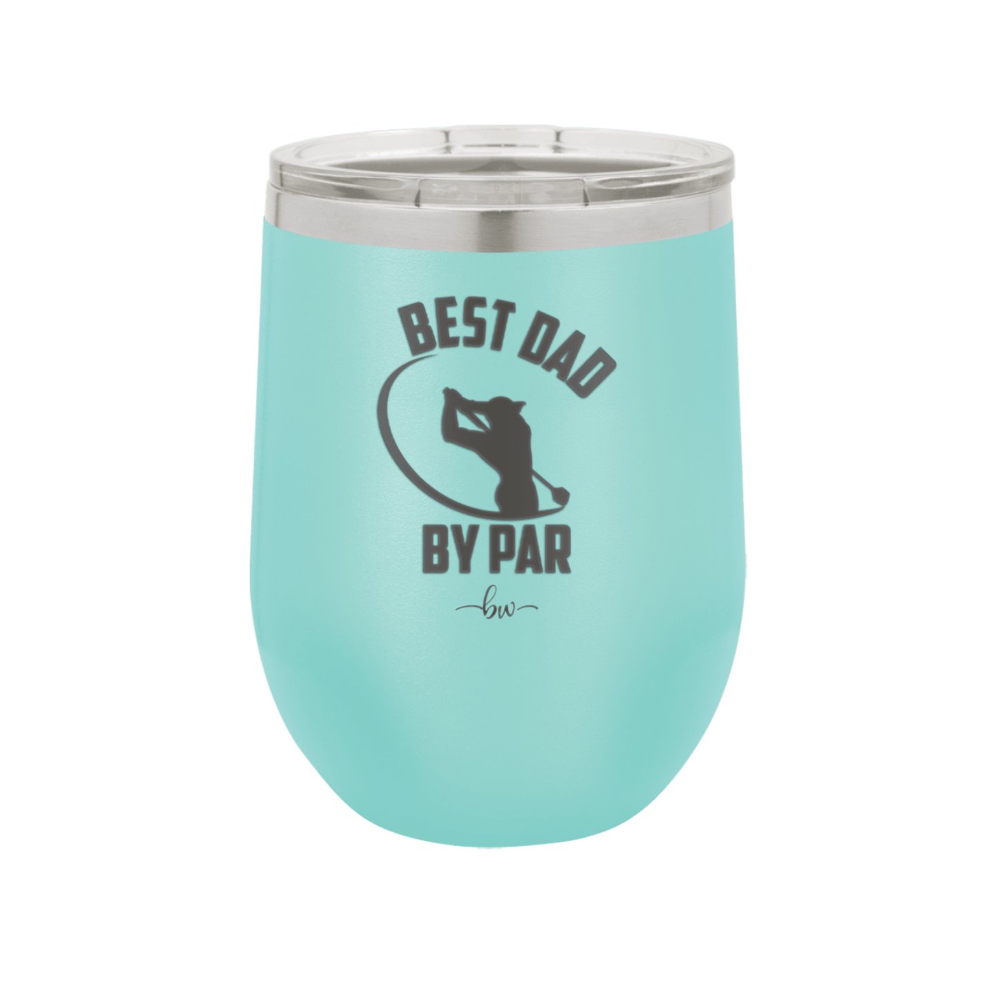 Best Dad by Par 1 Golf Dad - Laser Engraved Stainless Steel Drinkware - 1650 -