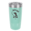 Best Dad by Par 1 Golf Dad - Laser Engraved Stainless Steel Drinkware - 1650 -