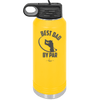 Best Dad by Par 1 Golf Dad - Laser Engraved Stainless Steel Drinkware - 1650 -