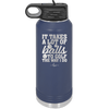 It Takes a Lot of Balls to Golf the Way I Do 2 - Laser Engraved Stainless Steel Drinkware - 1654 -