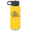 Eat Sleep Golf Repeat 2 - Laser Engraved Stainless Steel Drinkware - 1657 -