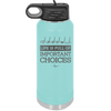 Life is Full of Important Choices Golf Clubs - Laser Engraved Stainless Steel Drinkware - 1661 -