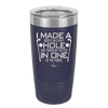 I Made a Bogey on Every Hole and Threw My Putter in One of the Ponds Golf 3 - Laser Engraved Stainless Steel Drinkware - 1664 -