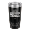 Weekend Forecast Golf with a Chance of Beer 1 - Laser Engraved Stainless Steel Drinkware - 1665 -