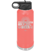 Weekend Forecast Golf with a Chance of Beer 1 - Laser Engraved Stainless Steel Drinkware - 1665 -