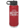 Weekend Forecast Golf with a Chance of Beer 1 - Laser Engraved Stainless Steel Drinkware - 1665 -