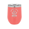 Weekend Forecast Golf with a Chance of Beer 2 - Laser Engraved Stainless Steel Drinkware - 1666 -