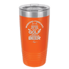 Weekend Forecast Golf with a Chance of Beer 2 - Laser Engraved Stainless Steel Drinkware - 1666 -