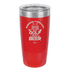 Weekend Forecast Golf with a Chance of Beer 2 - Laser Engraved Stainless Steel Drinkware - 1666 -