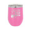 Weekend Forecast Golf with a Chance of Beer 3 - Laser Engraved Stainless Steel Drinkware - 1667 -
