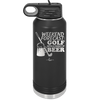Weekend Forecast Golf with a Chance of Beer 3 - Laser Engraved Stainless Steel Drinkware - 1667 -