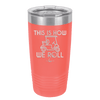 This is How We Roll Golf Cart 2 - Laser Engraved Stainless Steel Drinkware - 1669 -