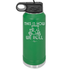 This is How We Roll Golf Cart 2 - Laser Engraved Stainless Steel Drinkware - 1669 -