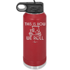 This is How We Roll Golf Cart 2 - Laser Engraved Stainless Steel Drinkware - 1669 -