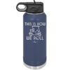 This is How We Roll Golf Cart 2 - Laser Engraved Stainless Steel Drinkware - 1669 -