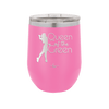 Queen of the Green Woman Golf 1 - Laser Engraved Stainless Steel Drinkware - 1672 -