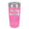Queen of the Green Woman Golf 2 - Laser Engraved Stainless Steel Drinkware - 1673 -