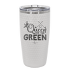 Queen of the Green Woman Golf 3 - Laser Engraved Stainless Steel Drinkware - 1674 -