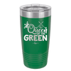 Queen of the Green Woman Golf 3 - Laser Engraved Stainless Steel Drinkware - 1674 -