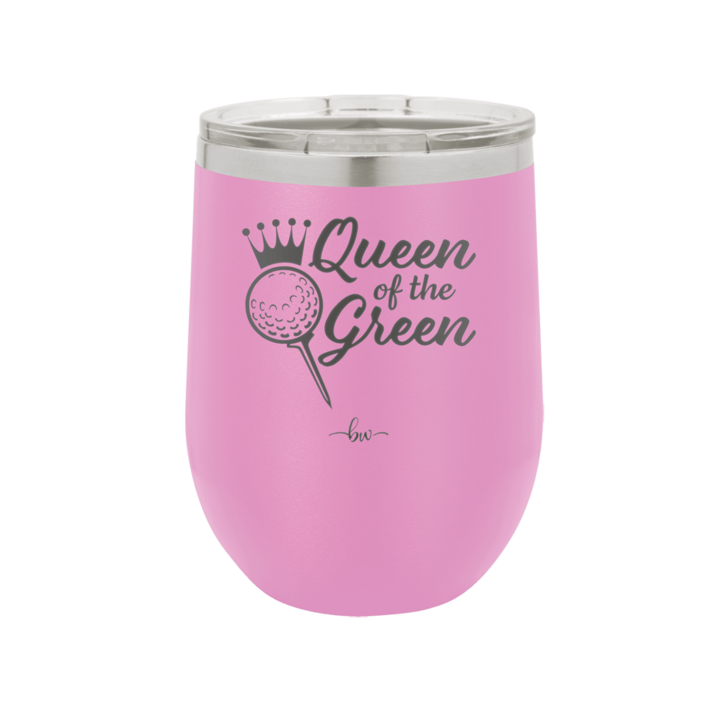 Queen of the Green Woman Golf 4 - Laser Engraved Stainless Steel Drinkware - 1675 -