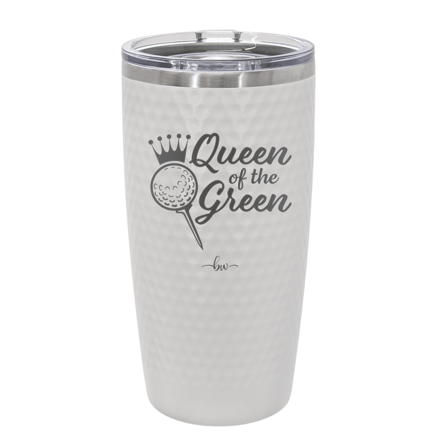 Queen of the Green Woman Golf 4 - Laser Engraved Stainless Steel Drinkware - 1675 -