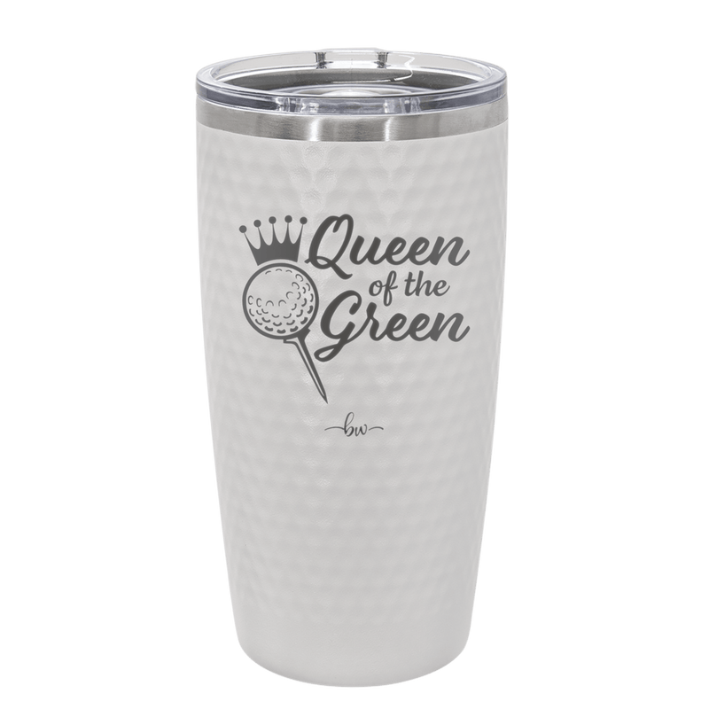 Queen of the Green Woman Golf 4 - Laser Engraved Stainless Steel Drinkware - 1675 -