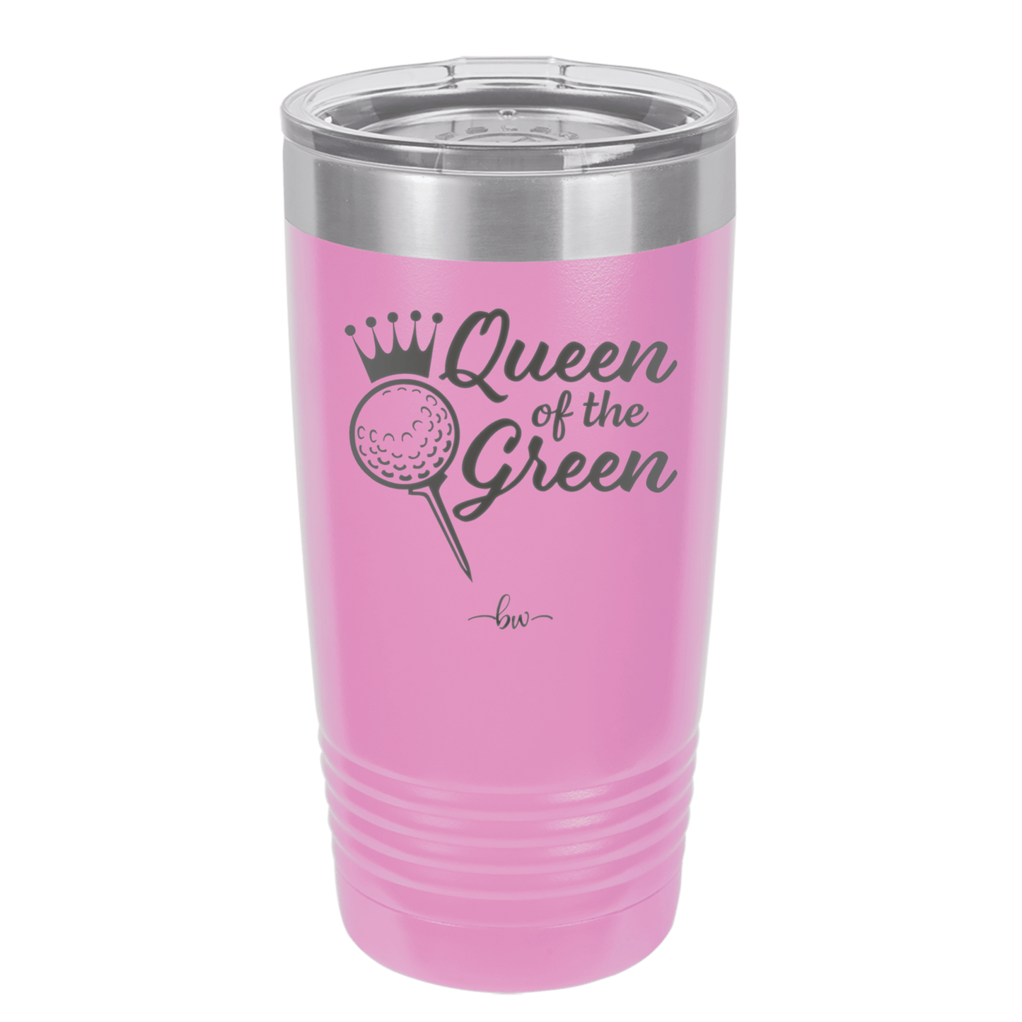 Queen of the Green Woman Golf 4 - Laser Engraved Stainless Steel Drinkware - 1675 -