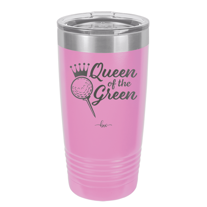 Queen of the Green Woman Golf 4 - Laser Engraved Stainless Steel Drinkware - 1675 -