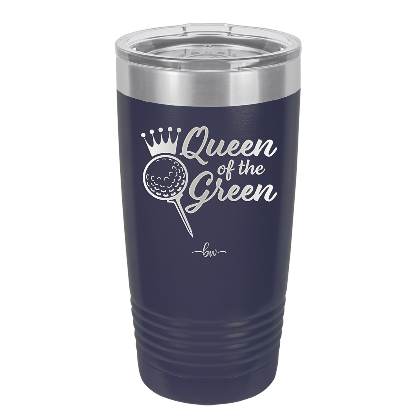 Queen of the Green Woman Golf 4 - Laser Engraved Stainless Steel Drinkware - 1675 -