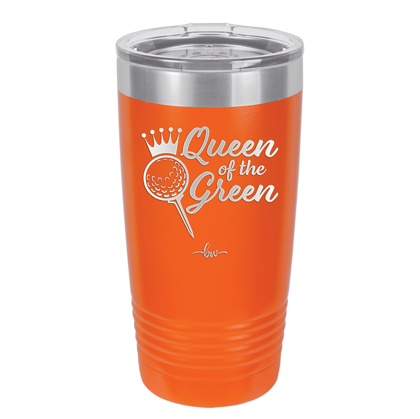 Queen of the Green Woman Golf 4 - Laser Engraved Stainless Steel Drinkware - 1675 -