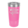 Queen of the Green Woman Golf 4 - Laser Engraved Stainless Steel Drinkware - 1675 -