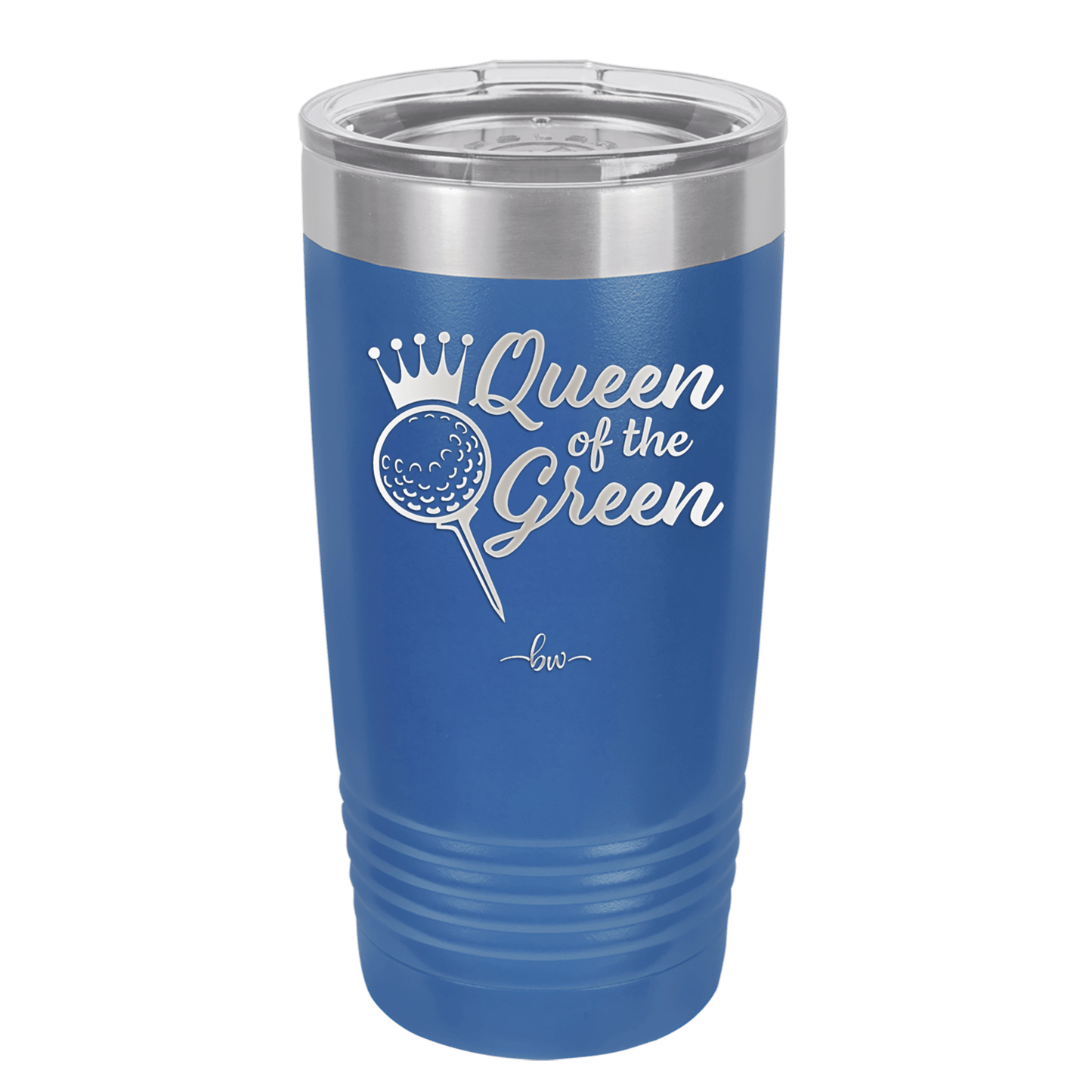 Queen of the Green Woman Golf 4 - Laser Engraved Stainless Steel Drinkware - 1675 -