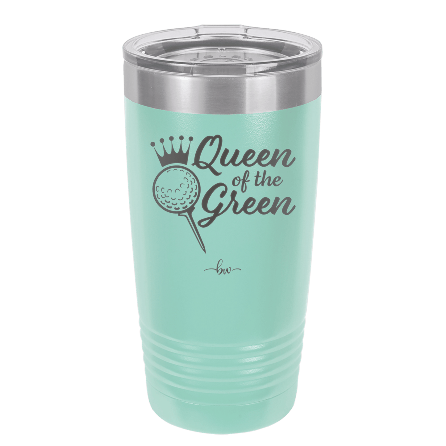 Queen of the Green Woman Golf 4 - Laser Engraved Stainless Steel Drinkware - 1675 -