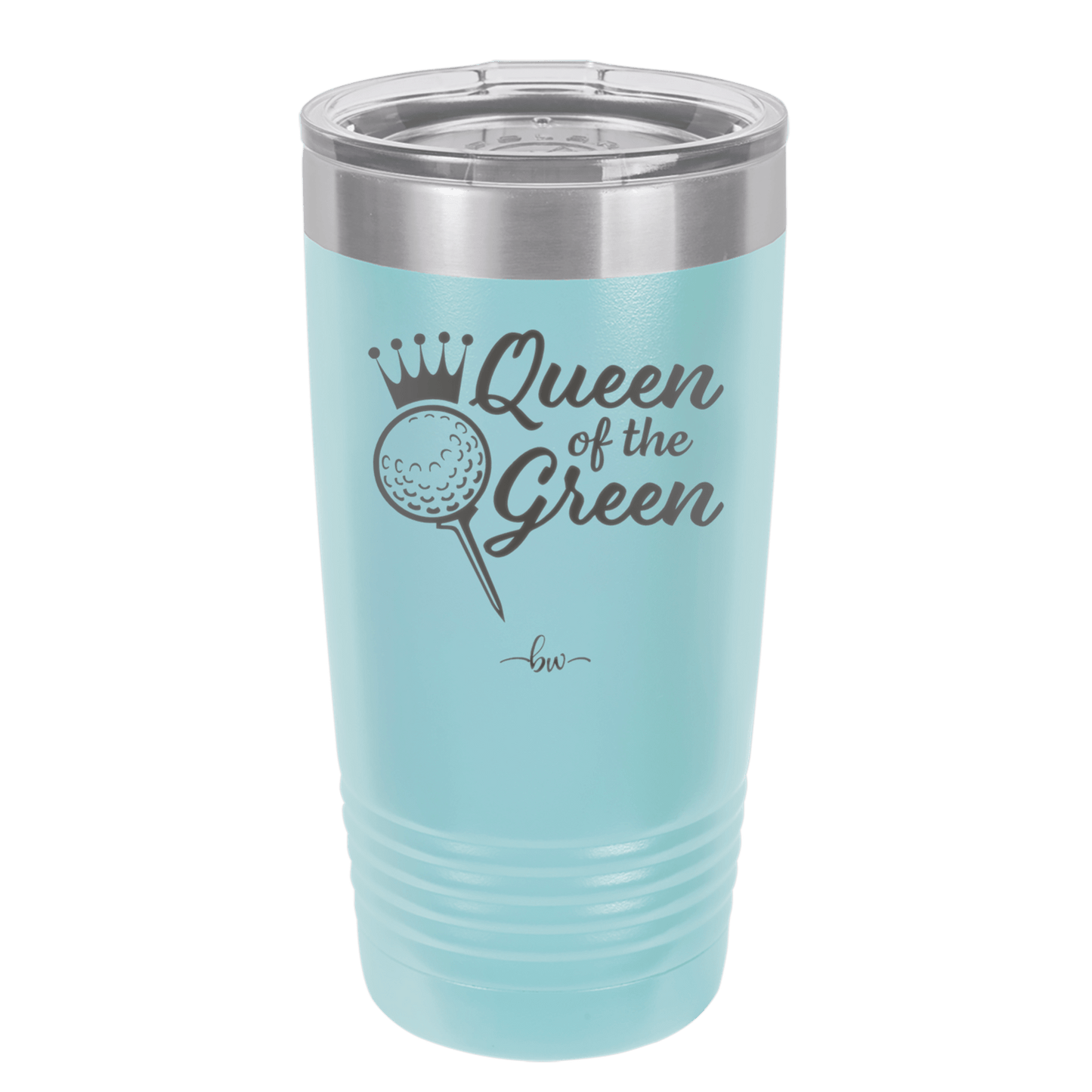 Queen of the Green Woman Golf 4 - Laser Engraved Stainless Steel Drinkware - 1675 -