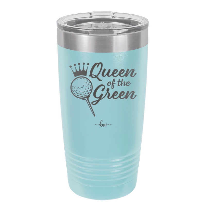 Queen of the Green Woman Golf 4 - Laser Engraved Stainless Steel Drinkware - 1675 -