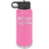 Queen of the Green Woman Golf 4 - Laser Engraved Stainless Steel Drinkware - 1675 -