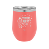 Tree Rex - Laser Engraved Stainless Steel Drinkware - 1681 -