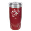 Tree Rex - Laser Engraved Stainless Steel Drinkware - 1681 -