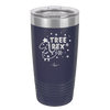 Tree Rex - Laser Engraved Stainless Steel Drinkware - 1681 -