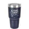 Tree Rex - Laser Engraved Stainless Steel Drinkware - 1681 -