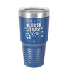 Tree Rex - Laser Engraved Stainless Steel Drinkware - 1681 -