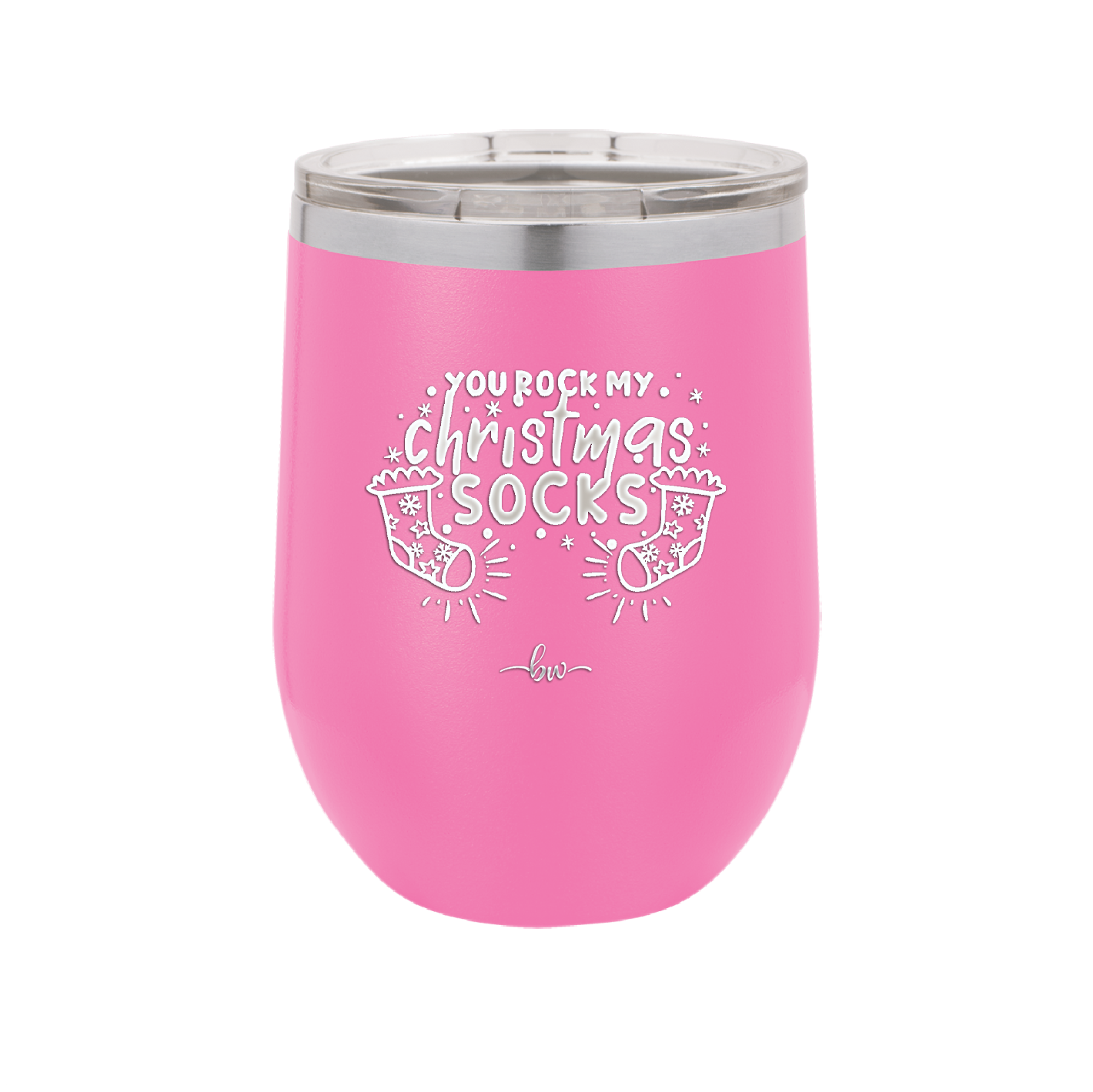 You Rock My Christmas Socks - Laser Engraved Stainless Steel Drinkware - 1682 -
