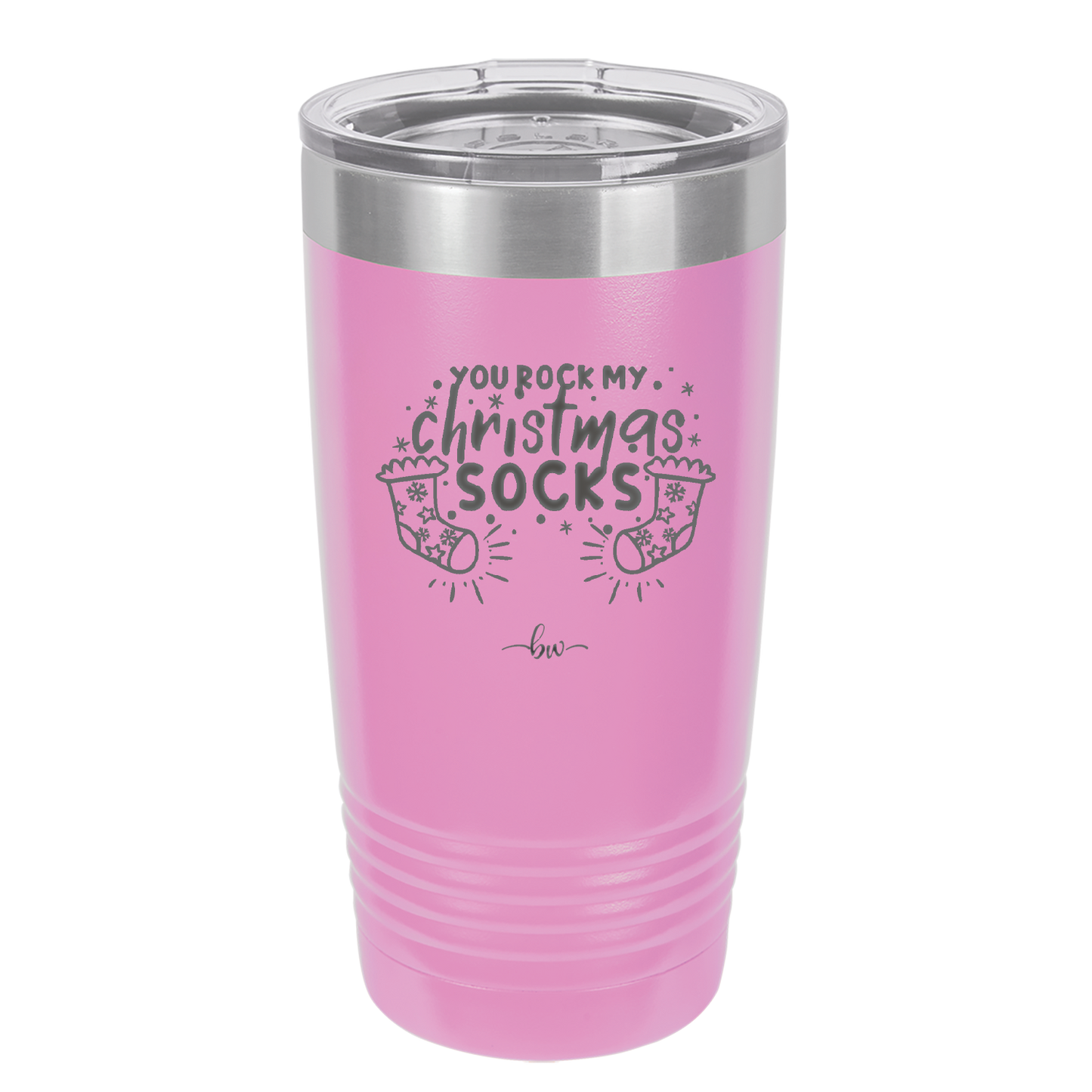 You Rock My Christmas Socks - Laser Engraved Stainless Steel Drinkware - 1682 -