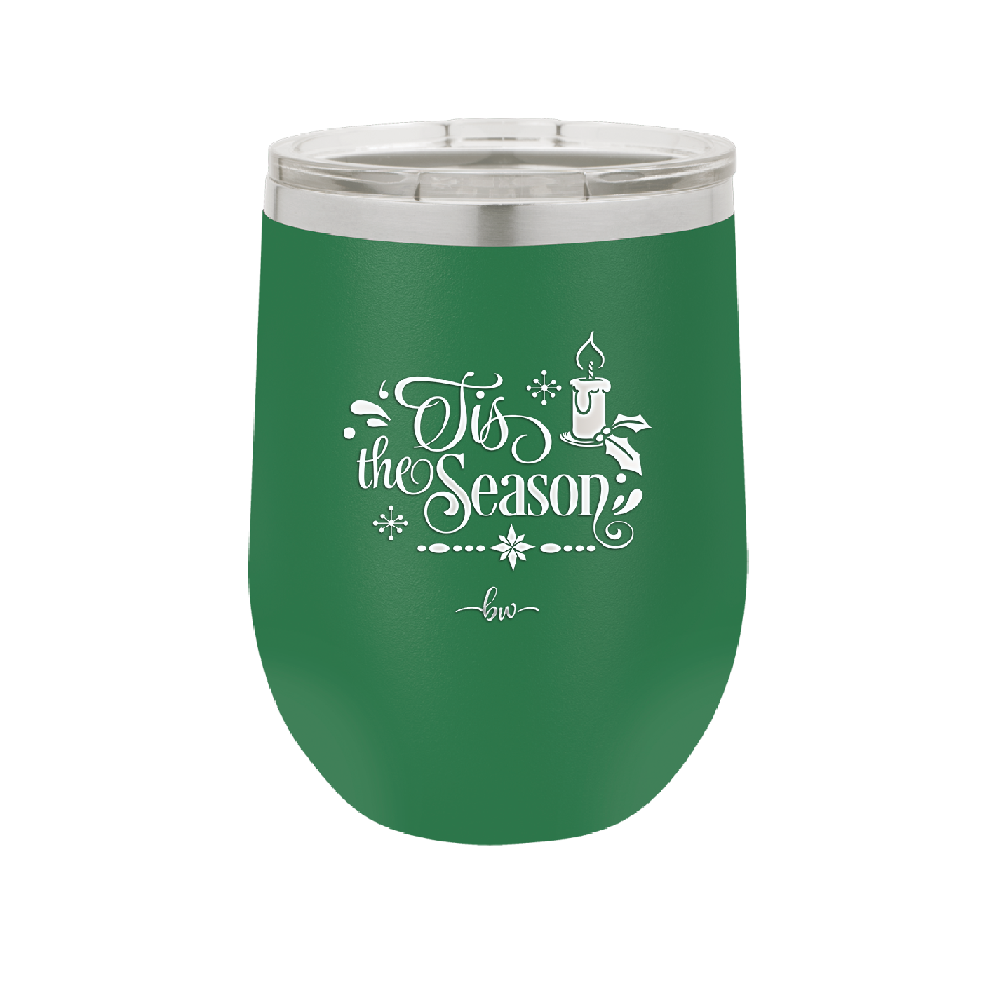 Tis the Season - Laser Engraved Stainless Steel Drinkware - 1688 -