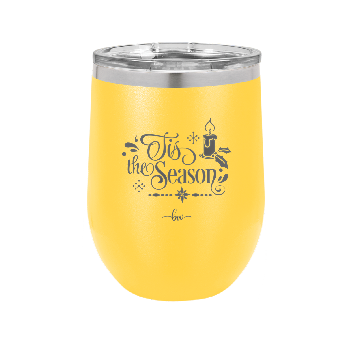 Tis the Season - Laser Engraved Stainless Steel Drinkware - 1688 -