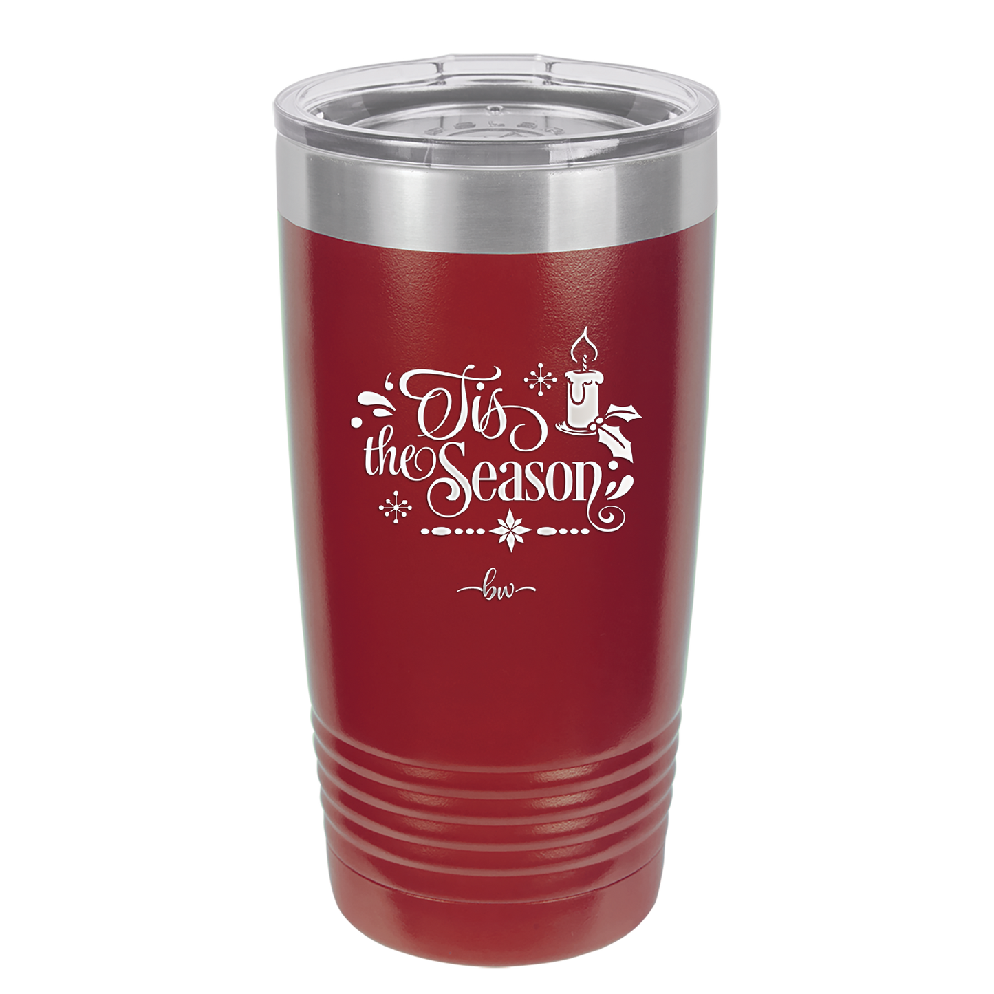 Tis the Season - Laser Engraved Stainless Steel Drinkware - 1688 -