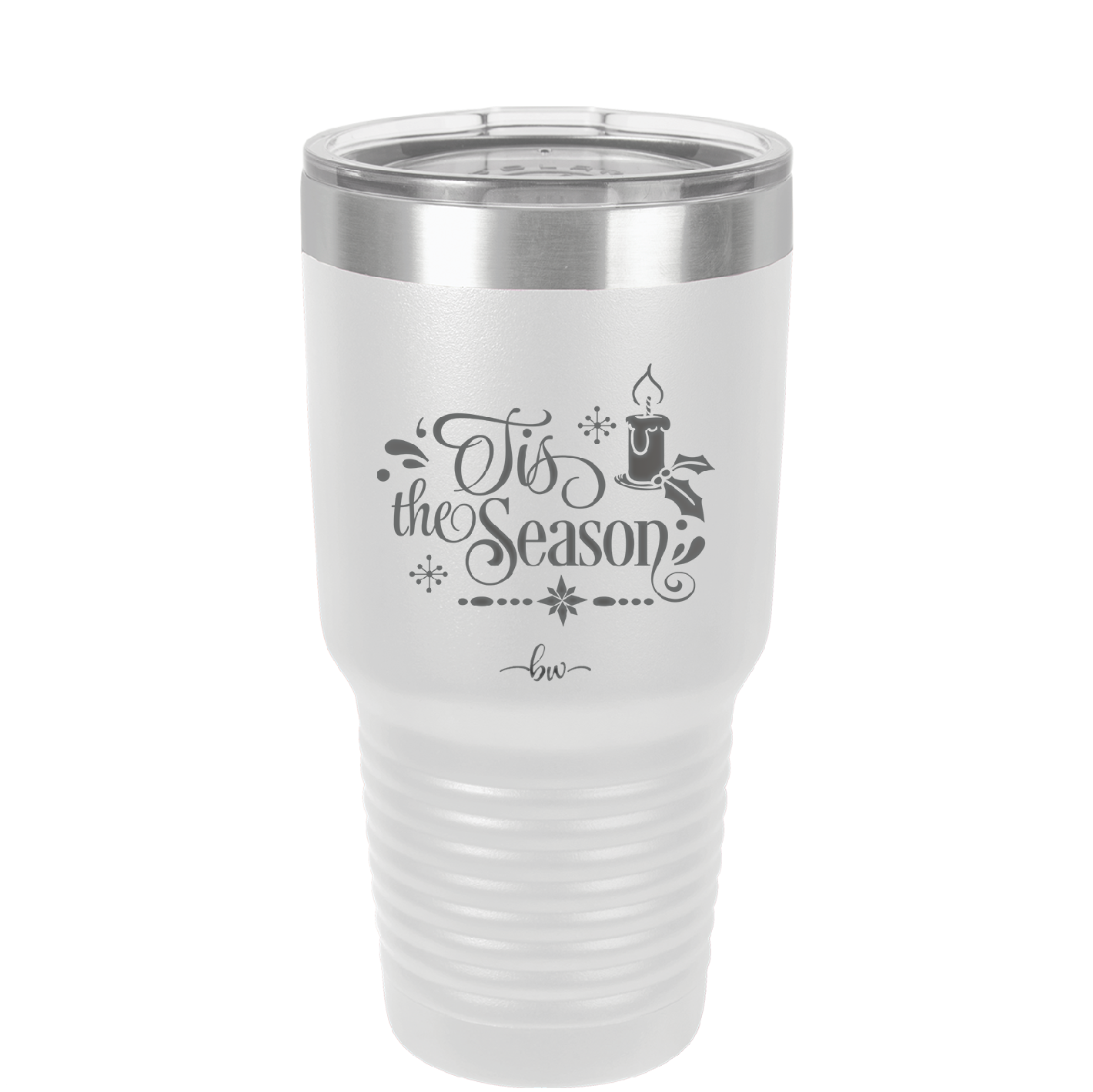 Tis the Season - Laser Engraved Stainless Steel Drinkware - 1688 -