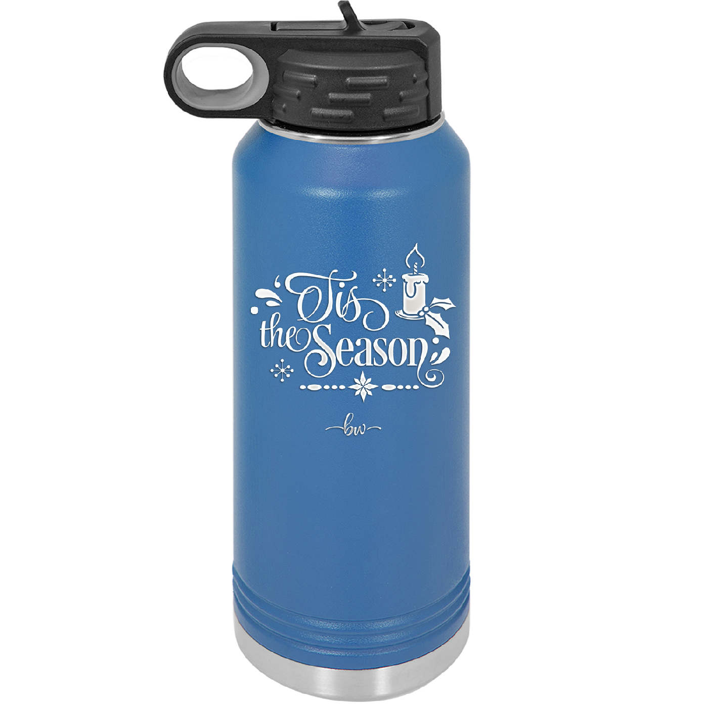 Tis the Season - Laser Engraved Stainless Steel Drinkware - 1688 -