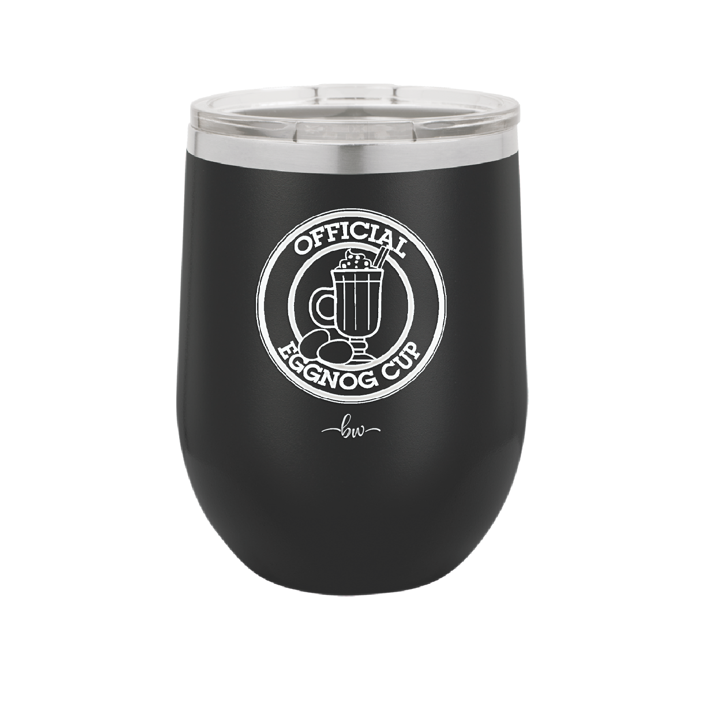 Official Eggnog Cup - Laser Engraved Stainless Steel Drinkware - 1694 -