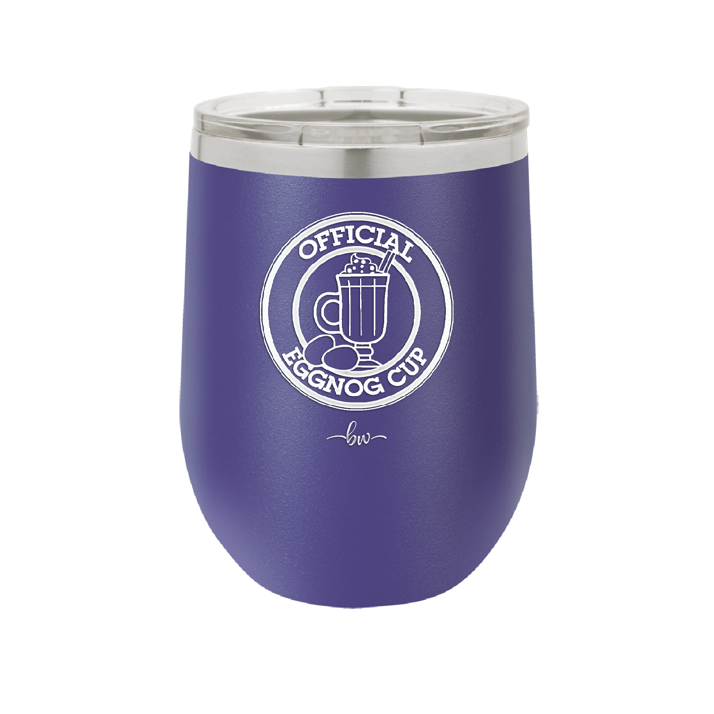 Official Eggnog Cup - Laser Engraved Stainless Steel Drinkware - 1694 -